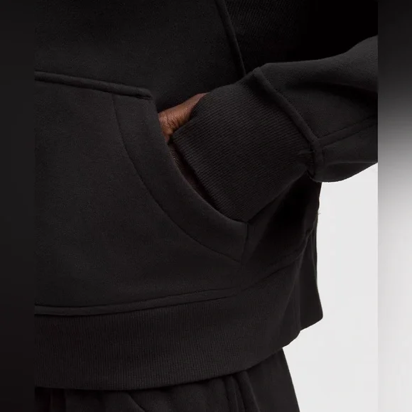 Scuba Oversized Half-Zip Hoodie Size M/L - Picture 4 of 11